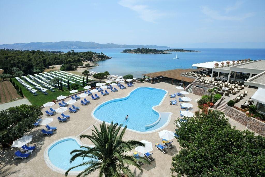 Aks Hinitsa Bay Hotel Porto Heli Exterior photo