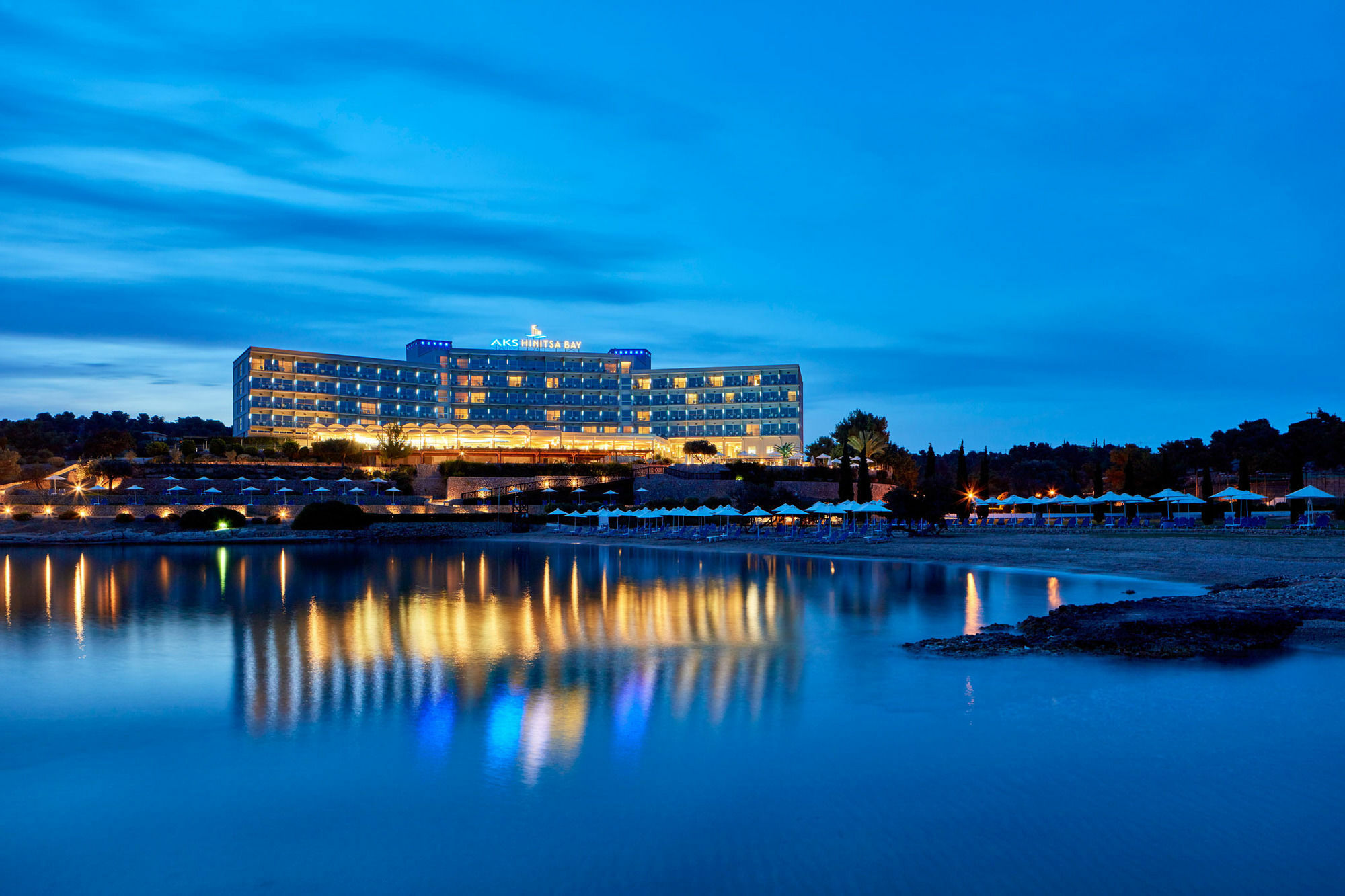 Aks Hinitsa Bay Hotel Porto Heli Exterior photo